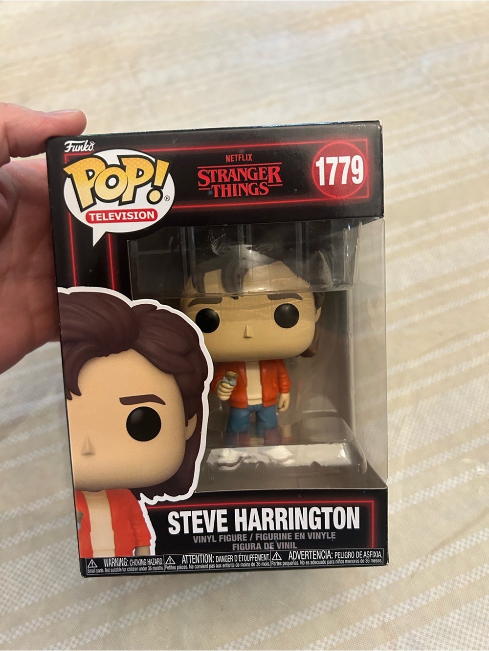 Funko Steve Harrington Pop! Figure - Red Jacket, Blue Pants